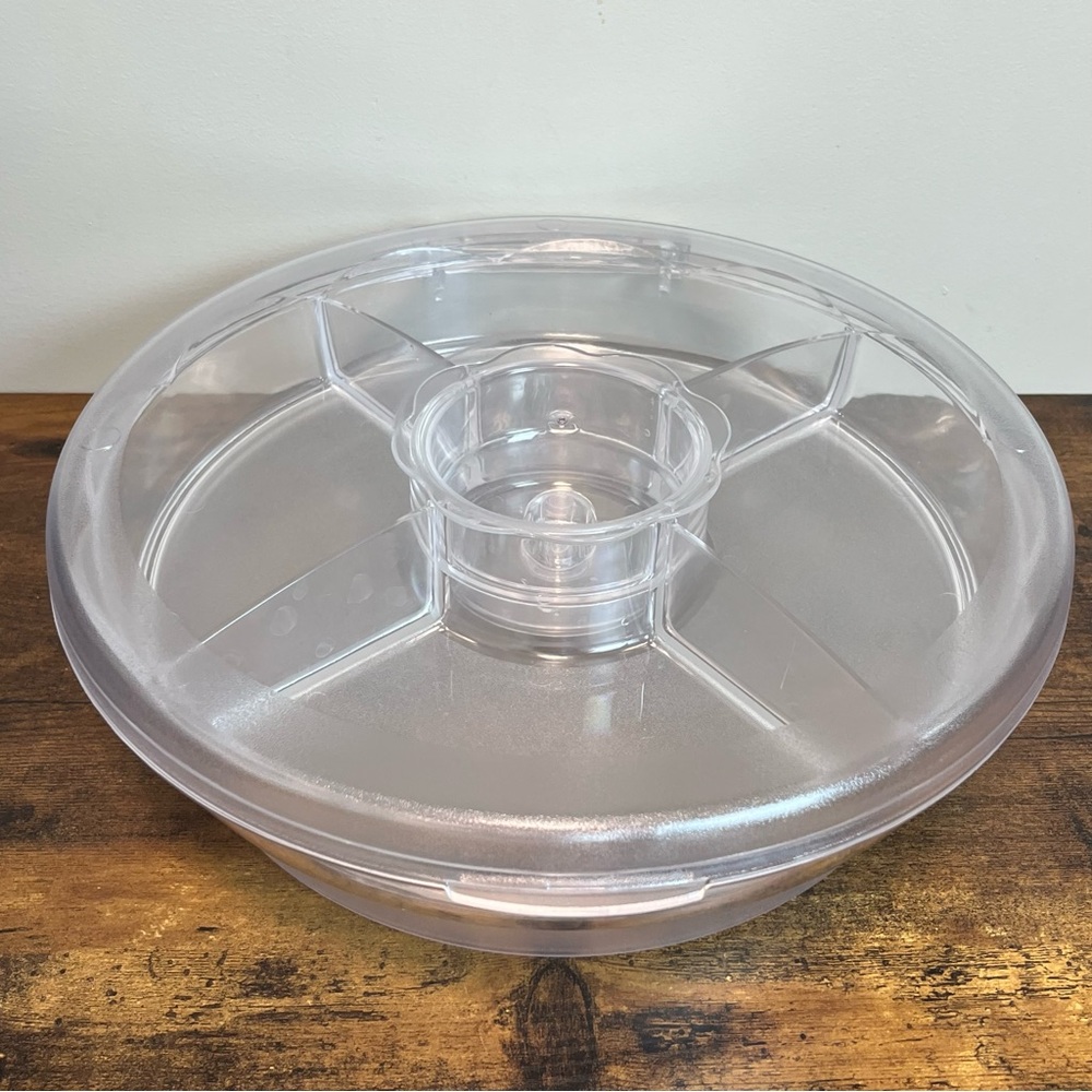 CreativeWare Cool-SPN Spin On Ice Serving Tray